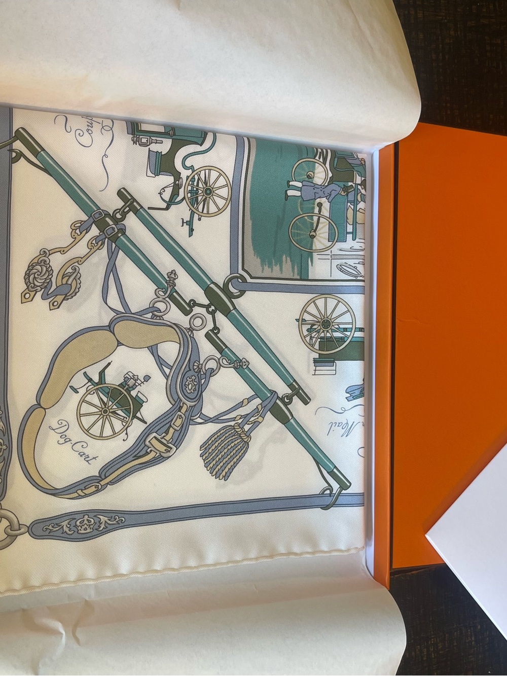 Hermès Palonniers Scarf 45
